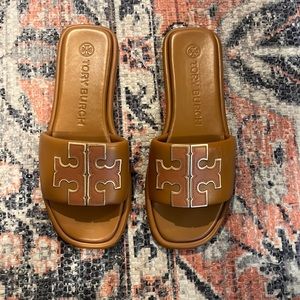 Tory Burch Double T Sport Slide